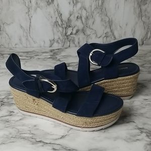 Marc Fisher Zain Espadrille Wedges 8M